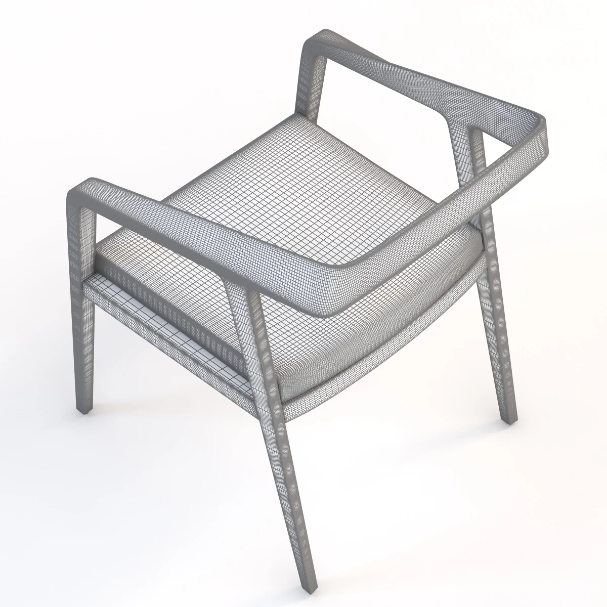 Full Twist Side Chairs Geiger 3D Model_014