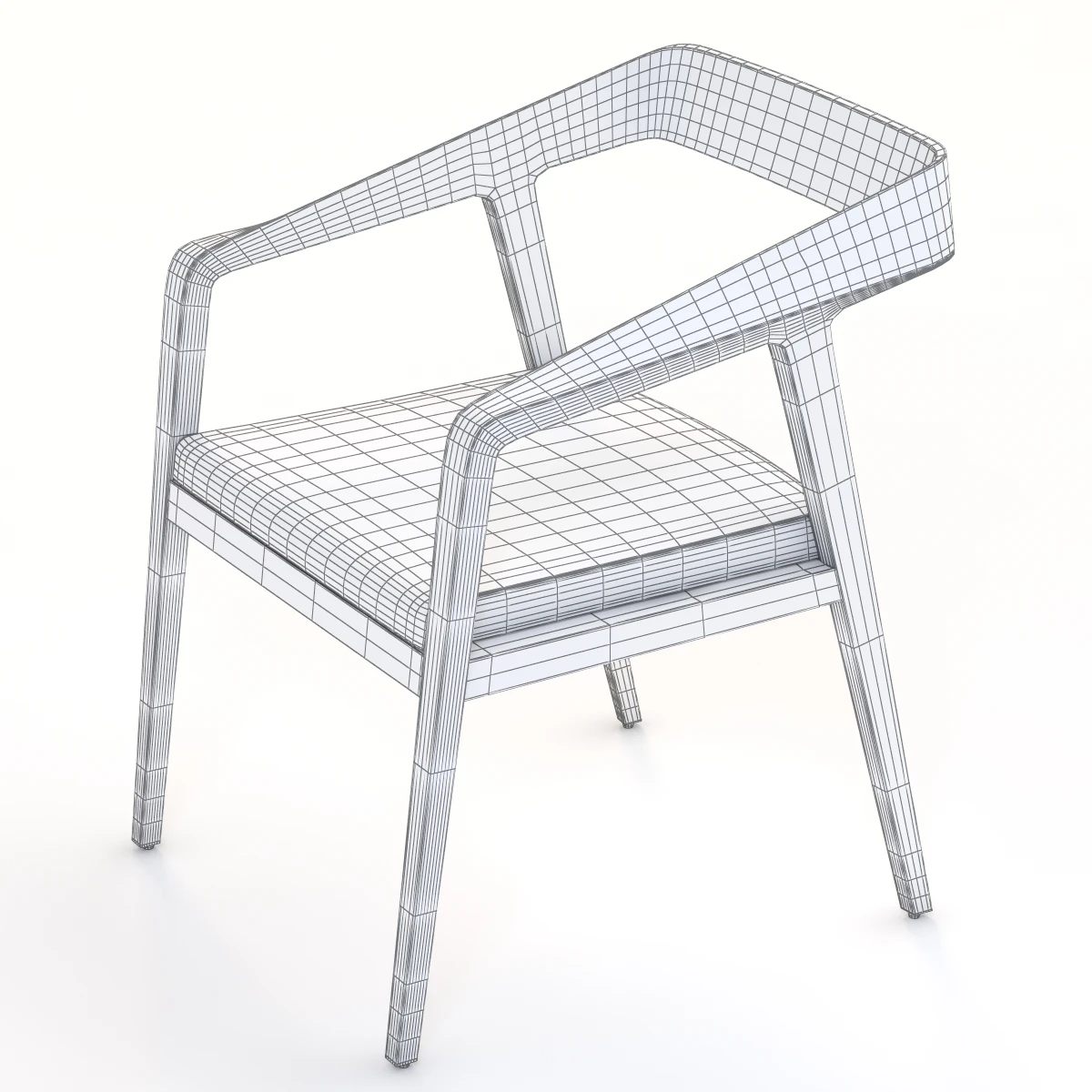Full Twist Side Chairs Geiger 3D Model_013