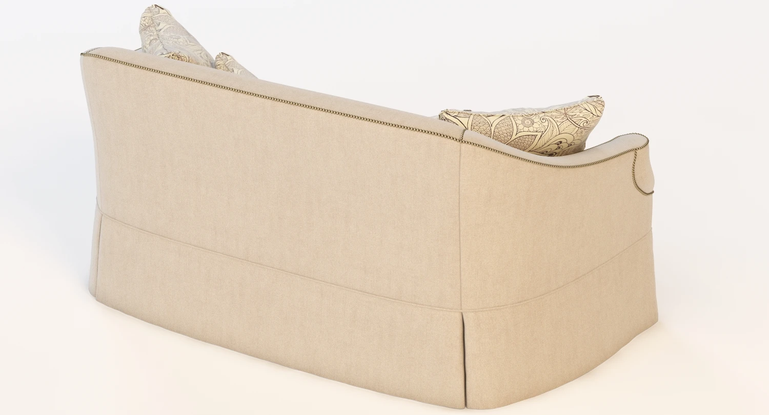 Eton Short Sofa 3D Model_05