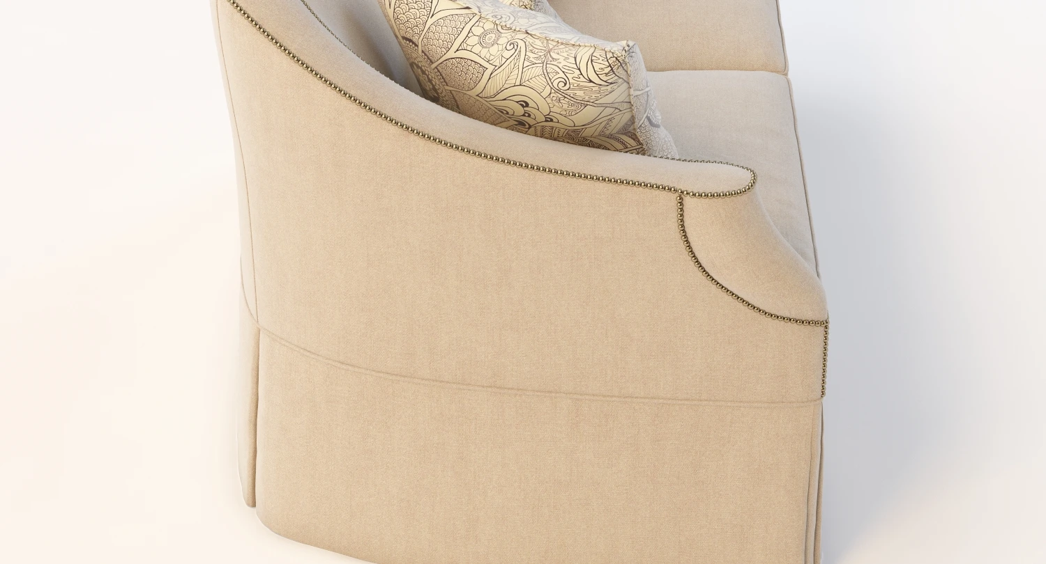 Eton Short Sofa 3D Model_04