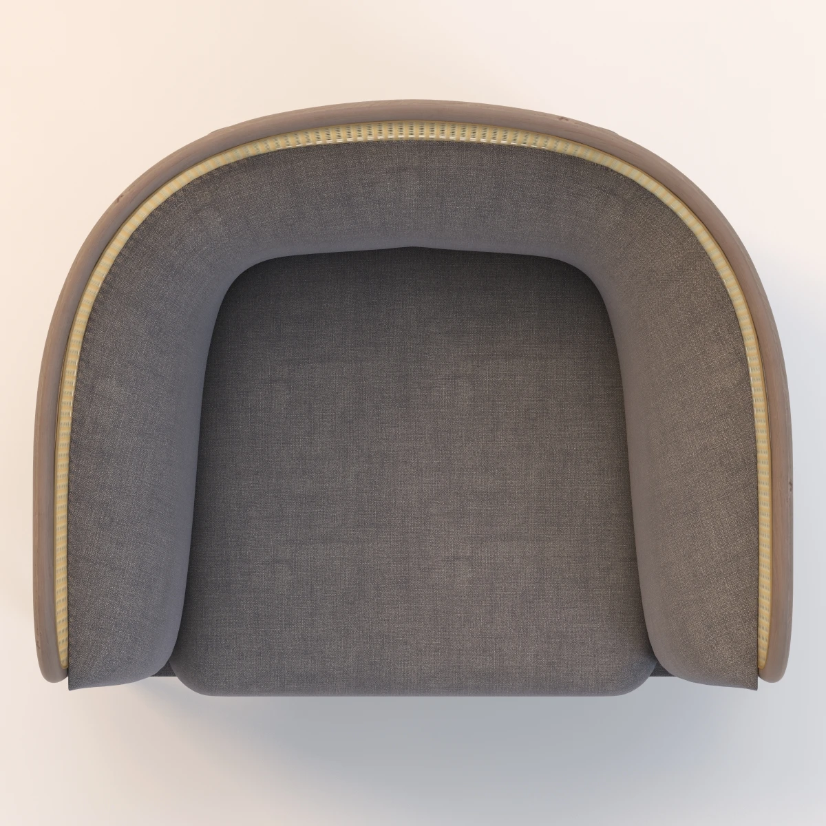Gamfratesi Targa Lounge Chair 3D Model_07