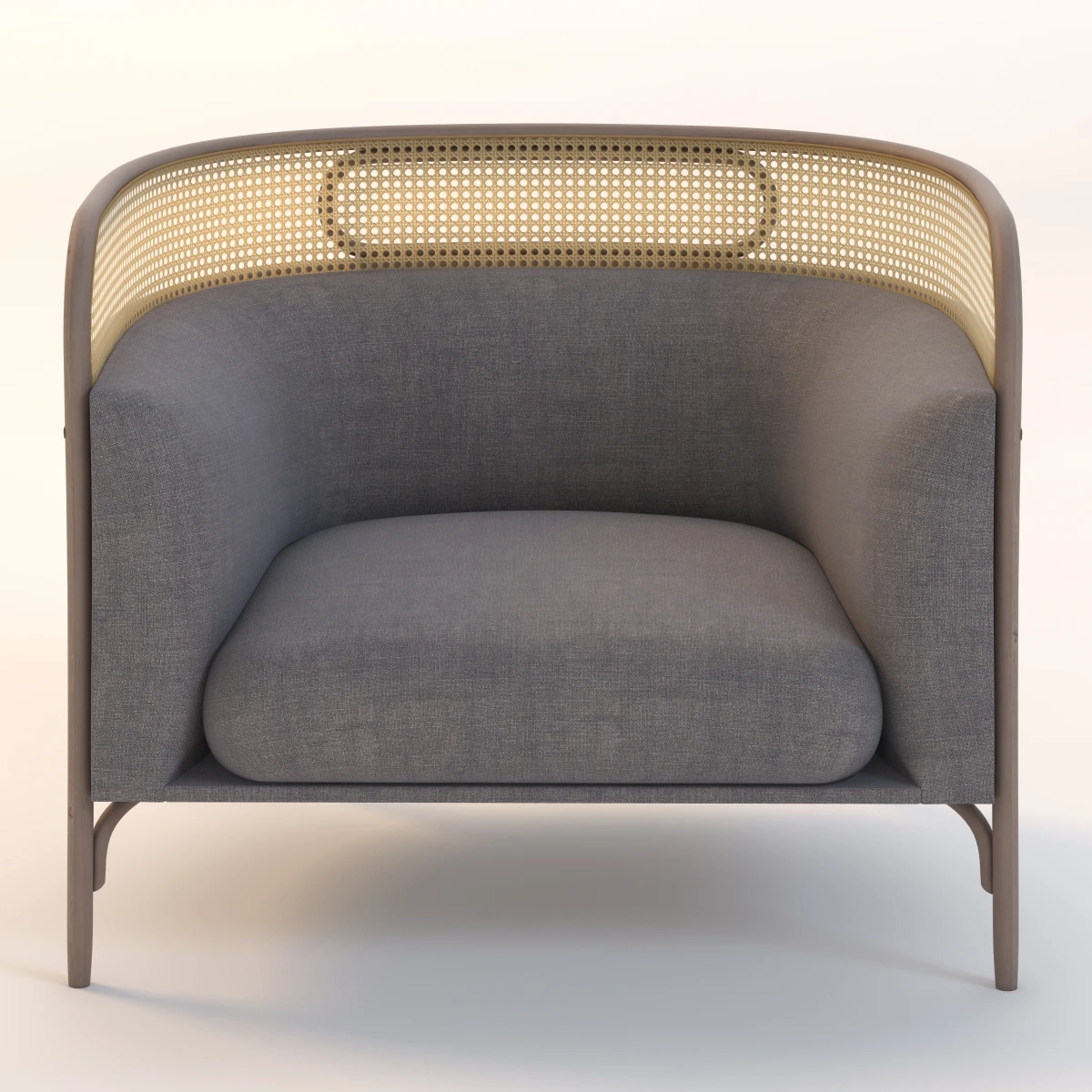 Gamfratesi Targa Lounge Chair 3D Model_08