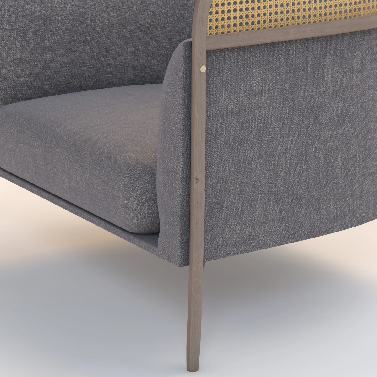 Gamfratesi Targa Lounge Chair 3D Model_06
