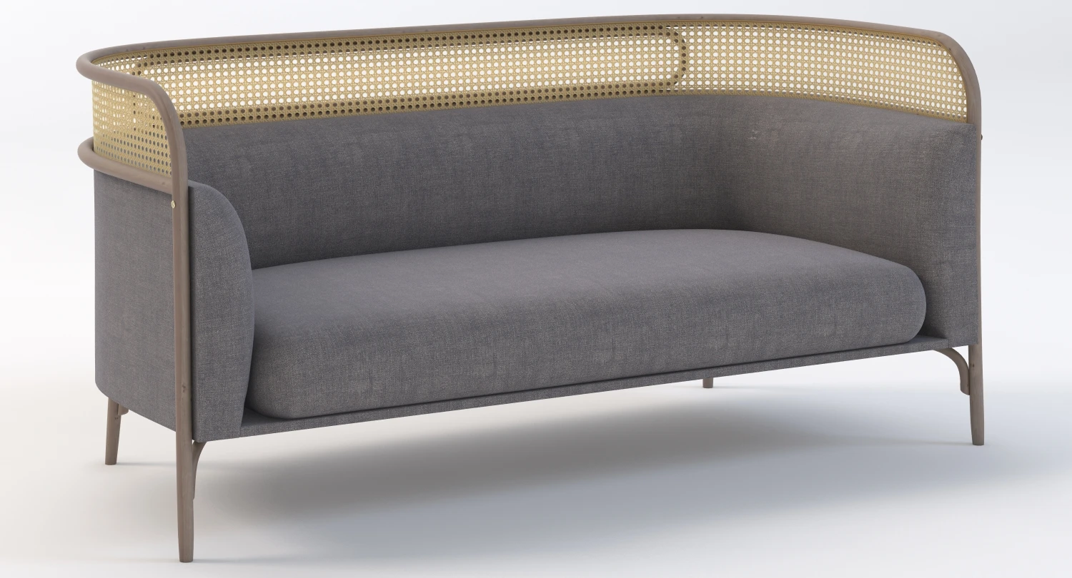 Gamfratesi Targa Sofa 3D Model_01