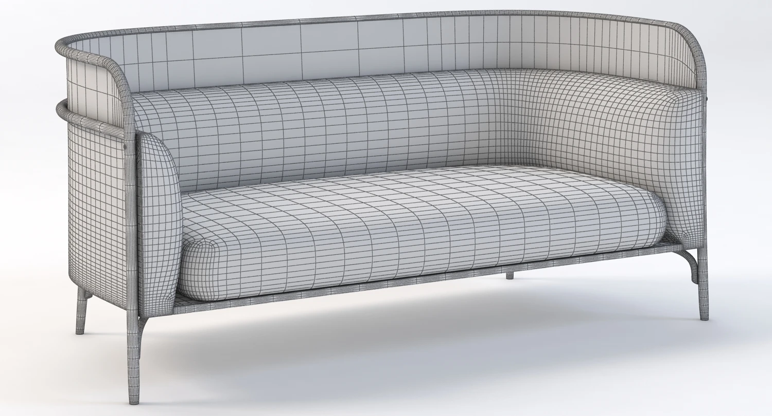 Gamfratesi Targa Sofa 3D Model_010