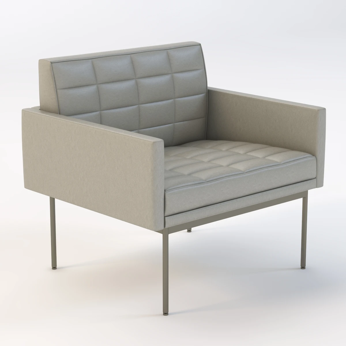 Geiger Tuxedo Component Lounge Chair 3D Model_01