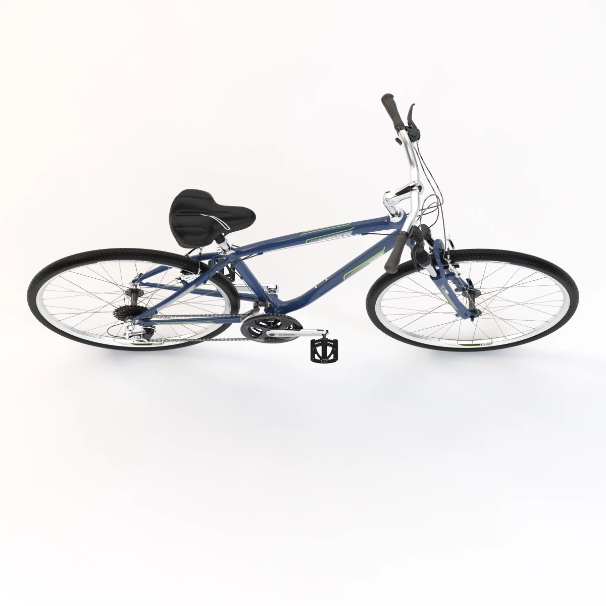 Giant Cypress Dx Deep Blue Bi-Cycle 3D Model_06