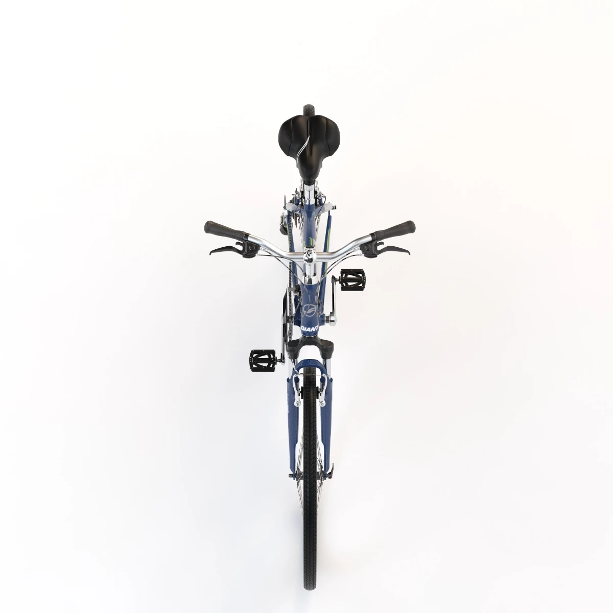 Giant Cypress Dx Deep Blue Bi-Cycle 3D Model_07