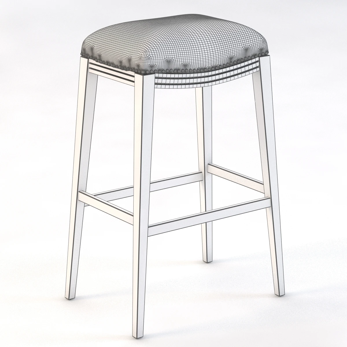 Halsted Backless Bar Stool 3D Model_09