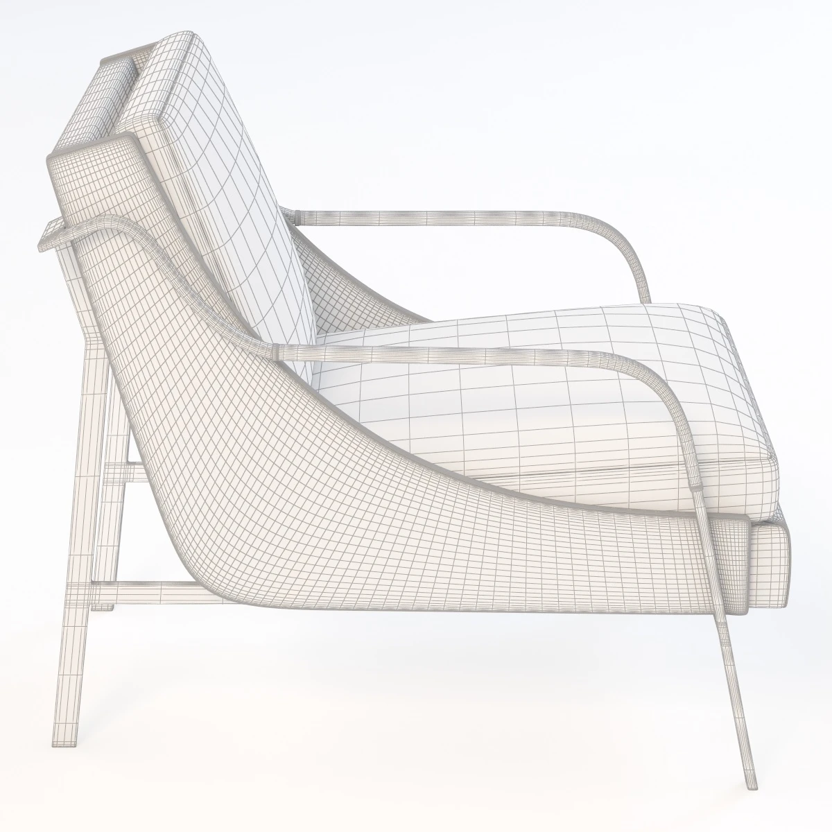 Harlow Lounge Chair 3D Model_011