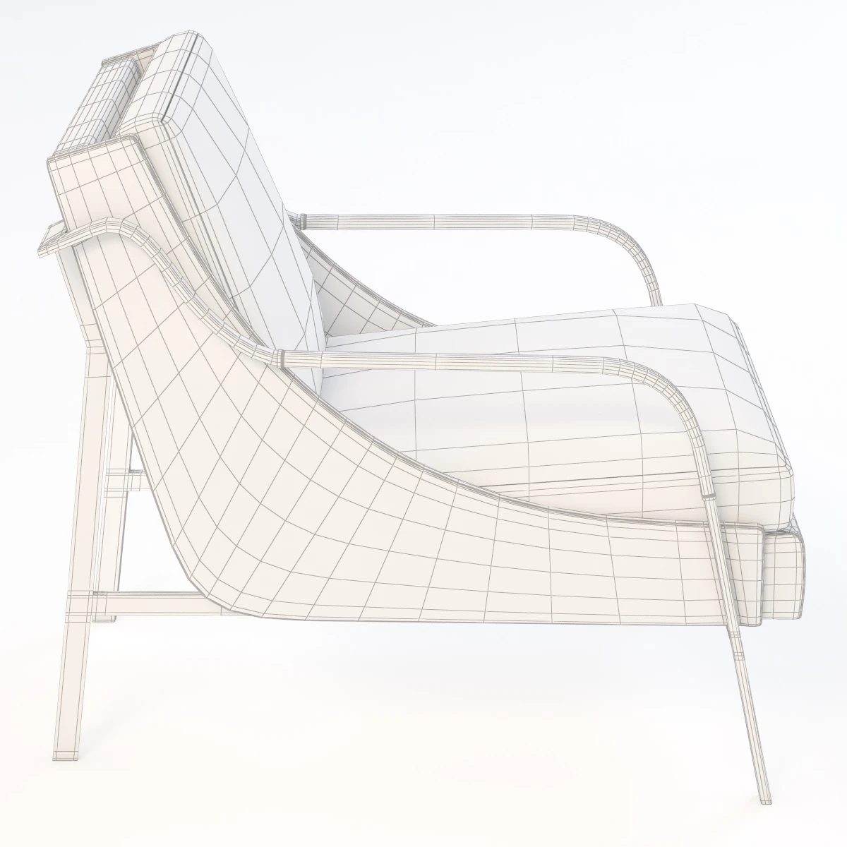 Harlow Lounge Chair 3D Model_012