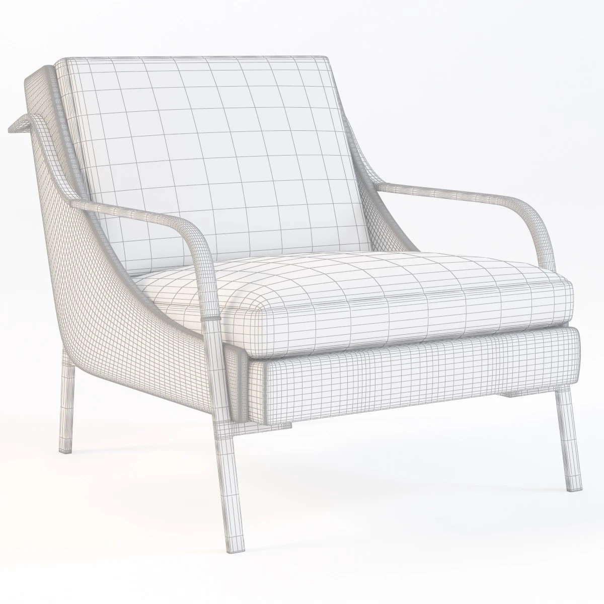 Harlow Lounge Chair 3D Model_09