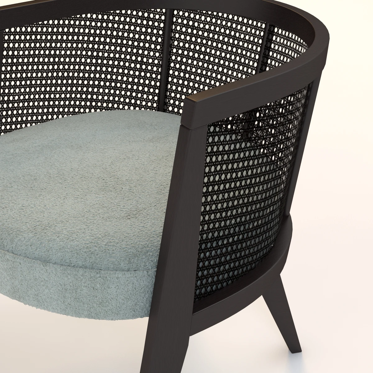 Harvey Probber Lounge Chair 3D Model_05