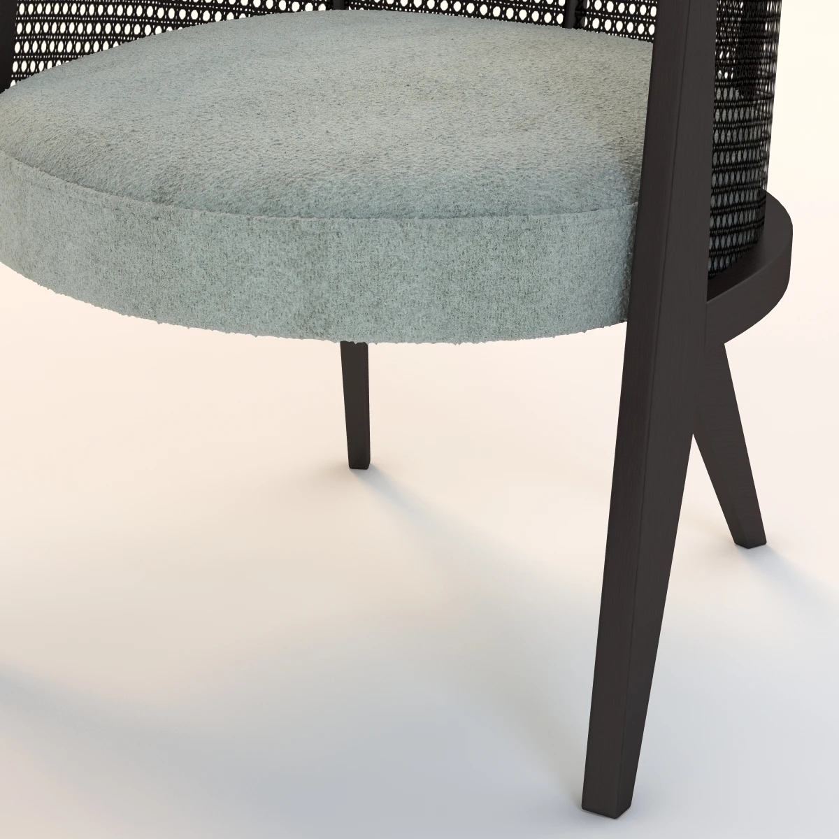 Harvey Probber Lounge Chair 3D Model_06
