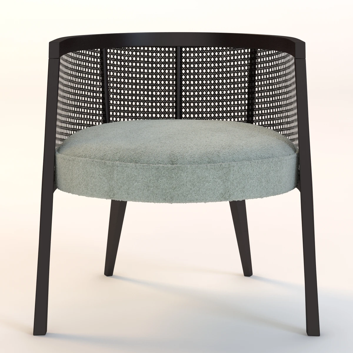 Harvey Probber Lounge Chair 3D Model_08