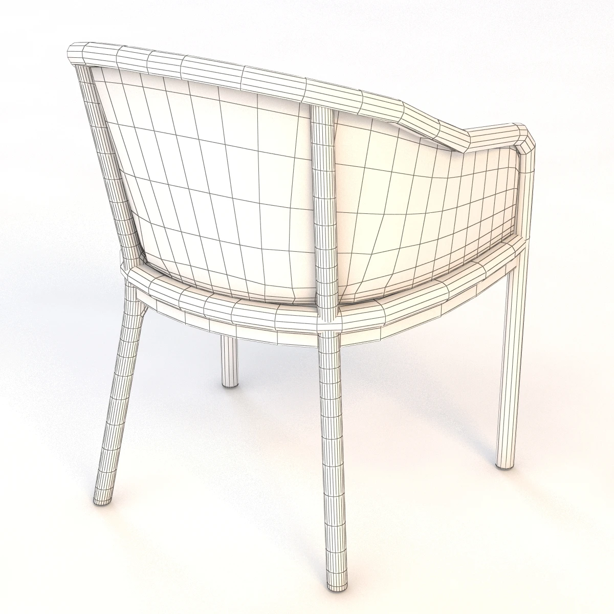 Herman Miller Landmark Chair 3D Model_011