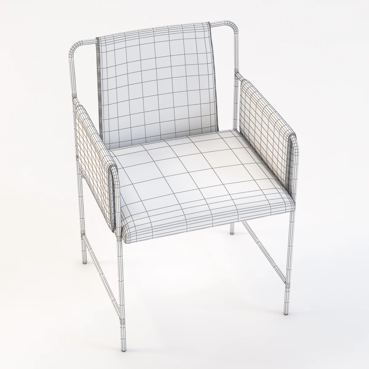 Hermanmiller Ward Bennett Envelope Chair 3D Model_011