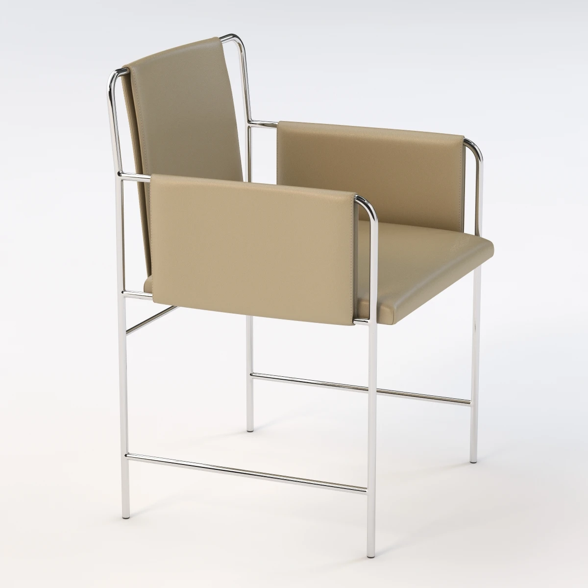 Hermanmiller Ward Bennett Envelope Chair 3D Model_06