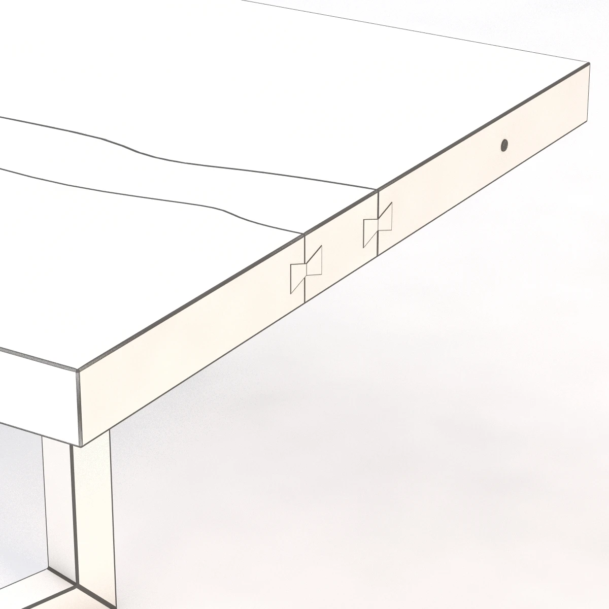 Il Pezzo 6 Table 3D Model_010