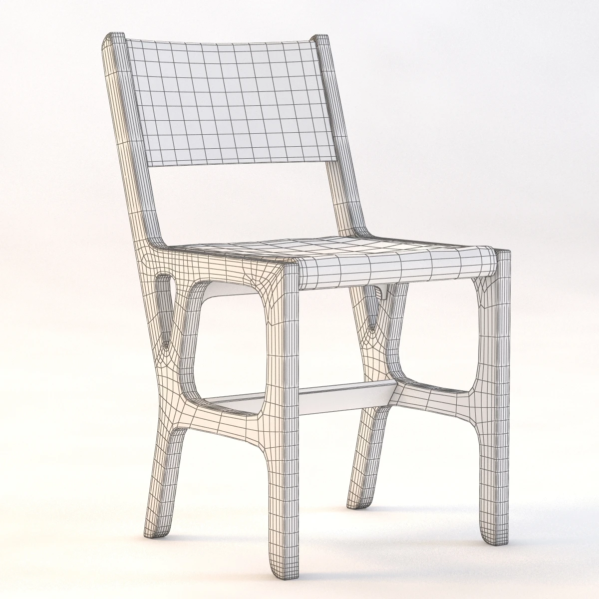 Kahve Chair 3D Model_010
