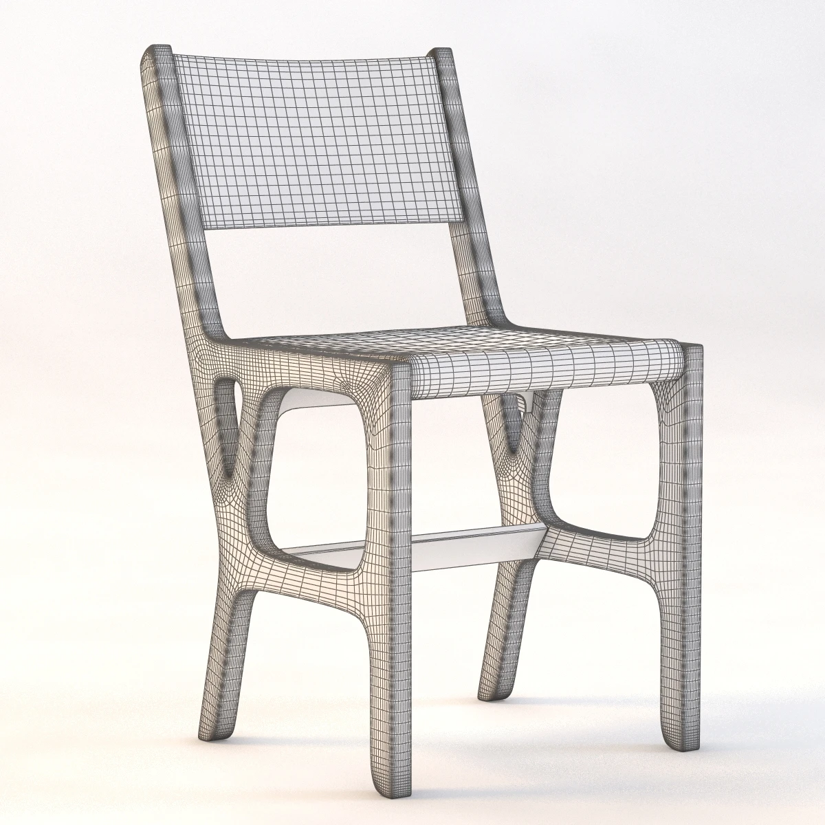 Kahve Chair 3D Model_09