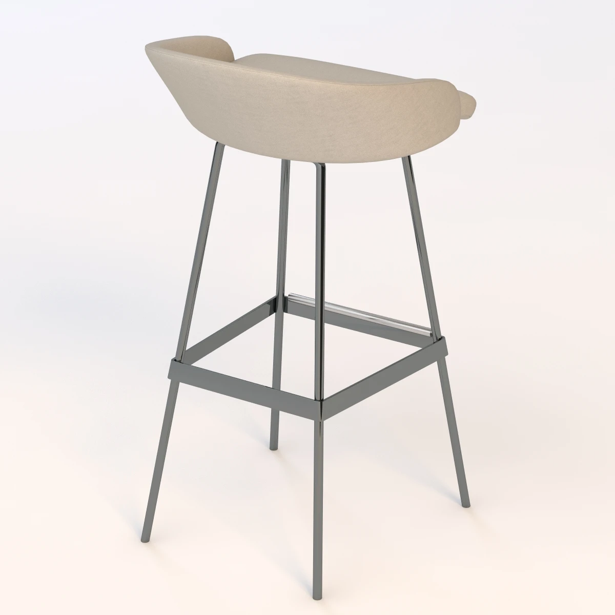 Karl Barstool 3D Model_04