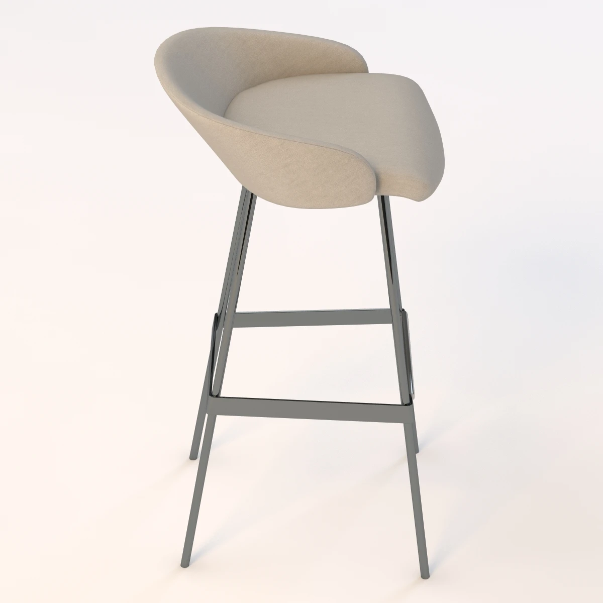 Karl Barstool 3D Model_03