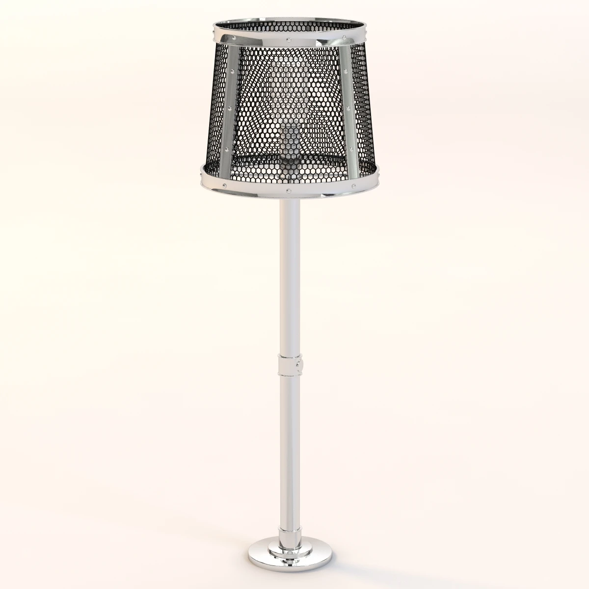 Ipswich Mesh Wire Island Light 3D Model_08