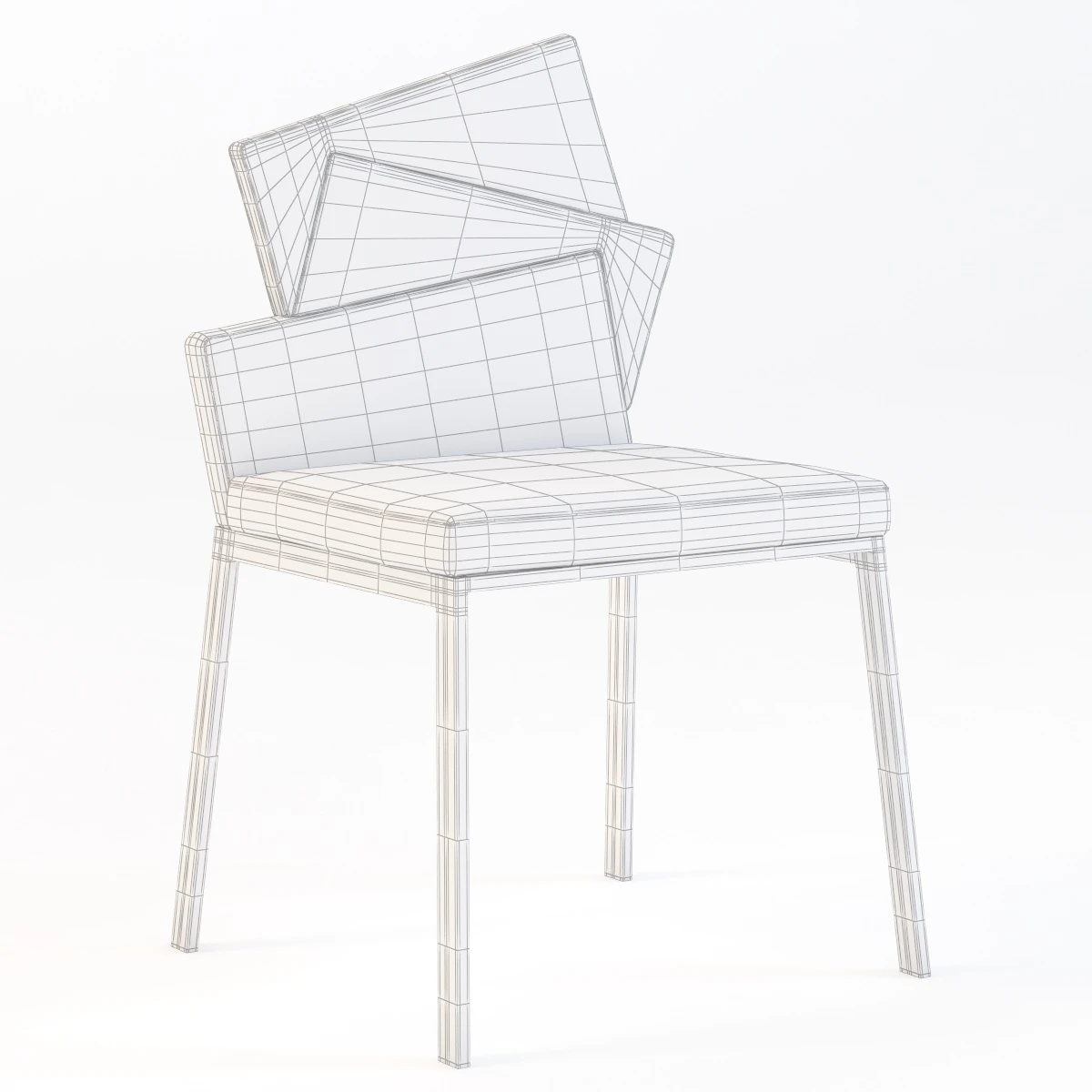 Italian Karma Chair 3D Model_010