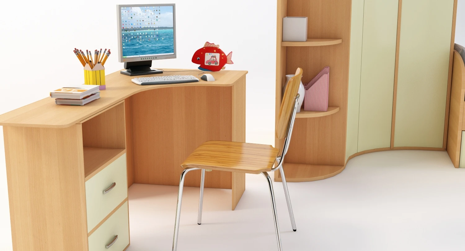 Kids Room Interior 3D Model_05