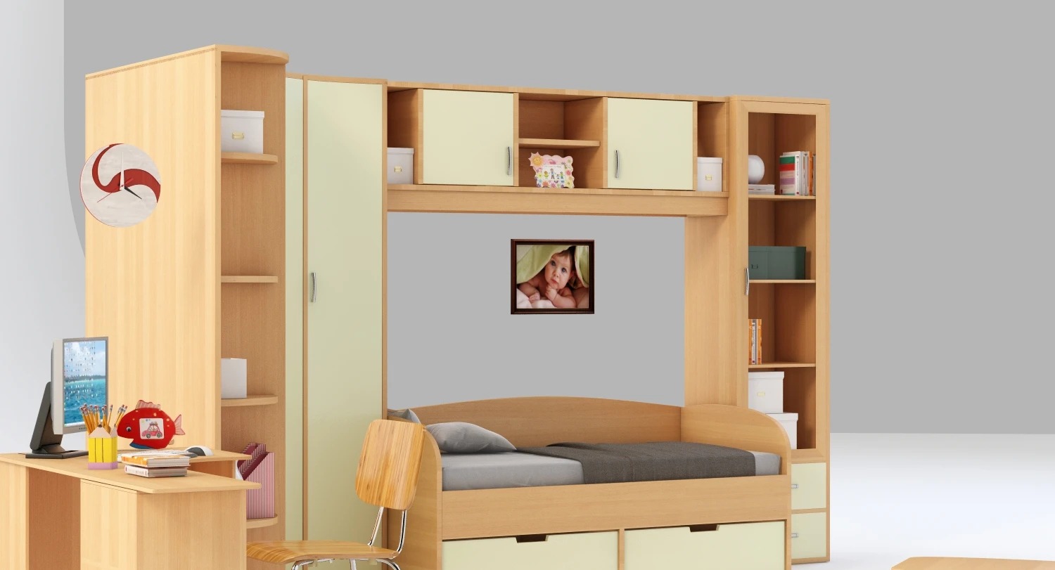 Kids Room Interior 3D Model_03