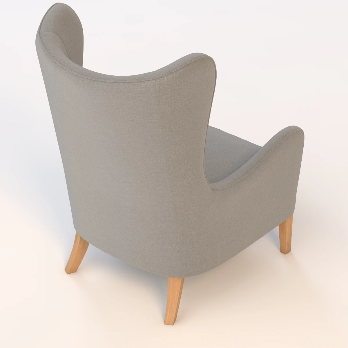 Jackson Wing Chair 3D Model_04