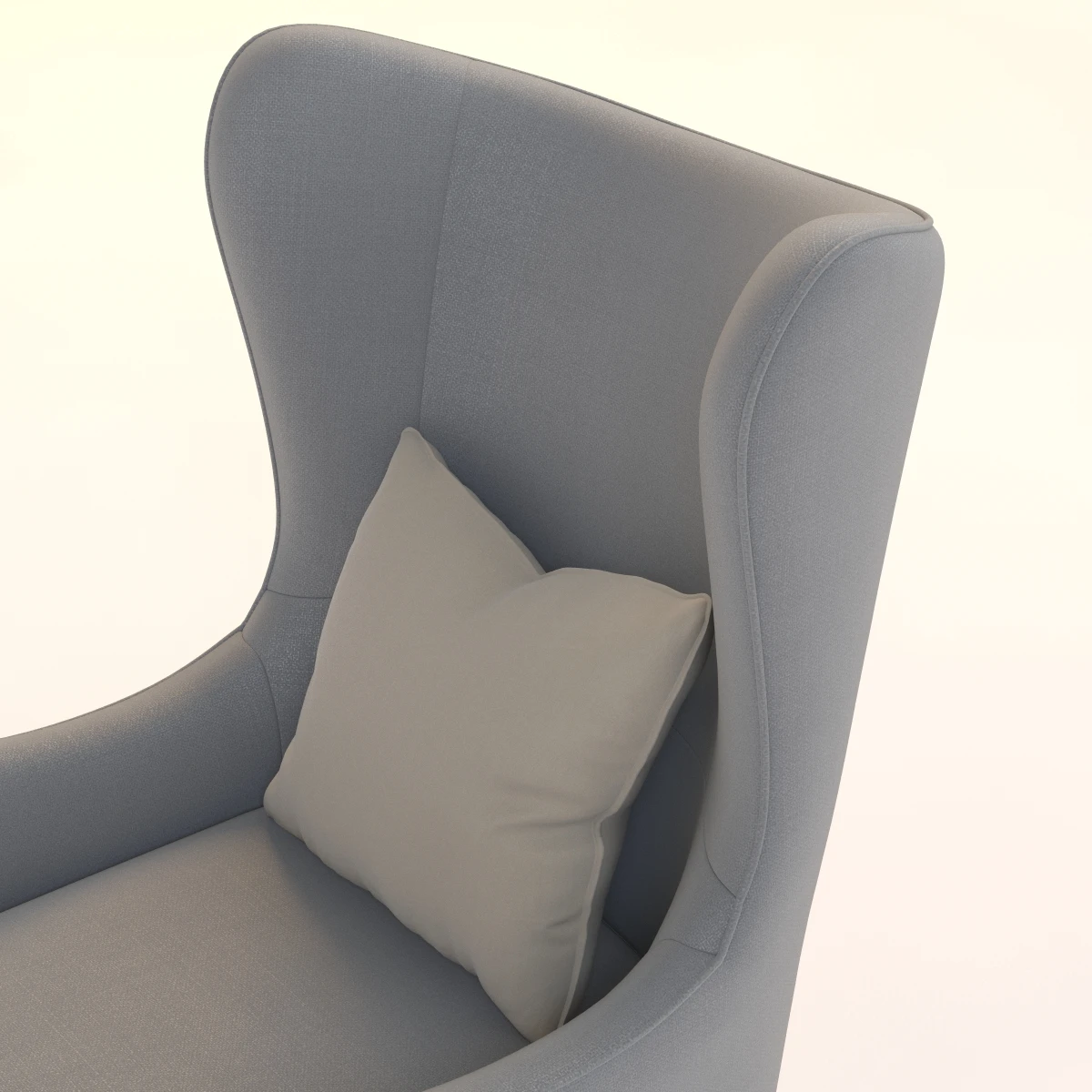 Jackson Wing Chair 3D Model_05