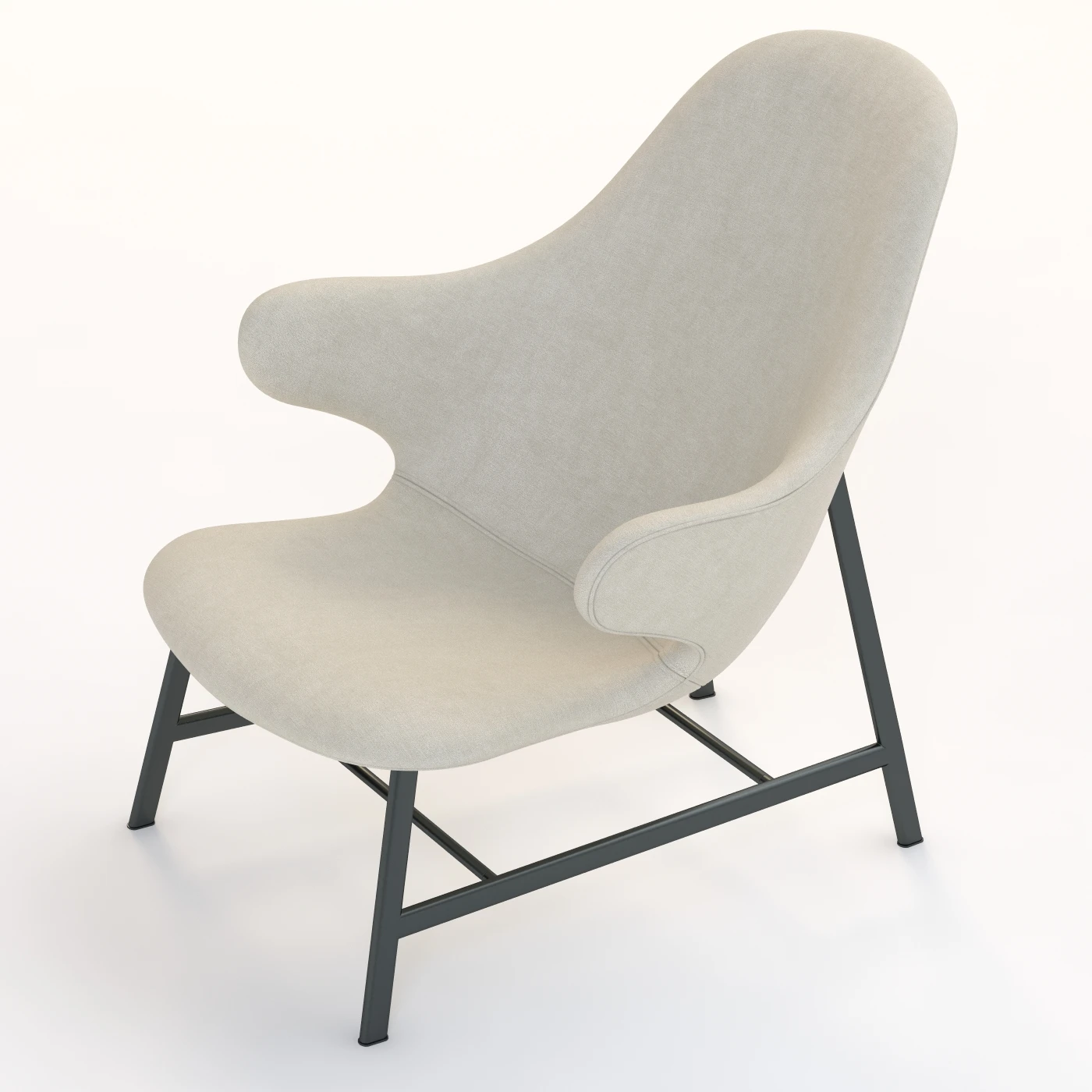 Jaime Hayon Catch Lounge Chair 3D Model_05