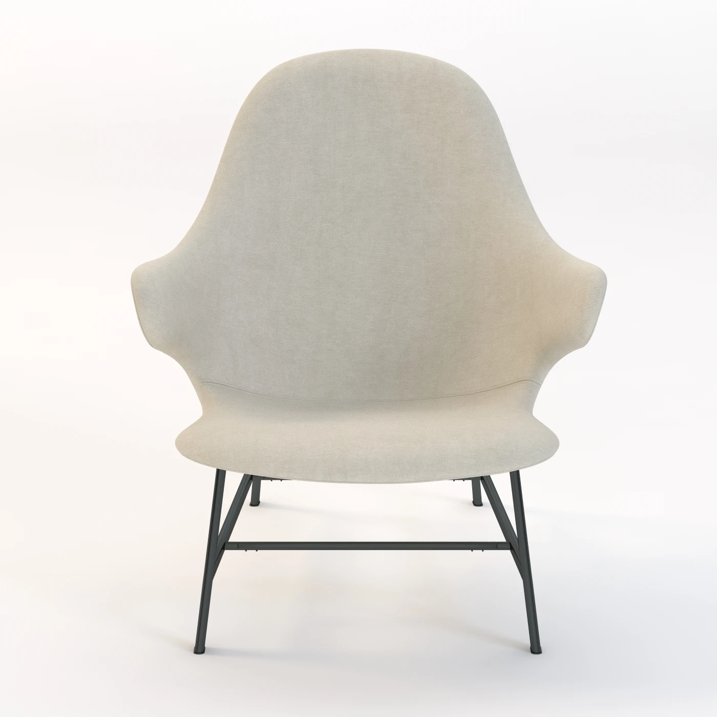 Jaime Hayon Catch Lounge Chair 3D Model_04