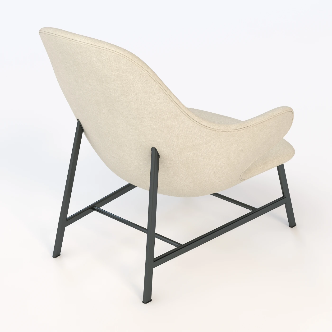 Jaime Hayon Catch Lounge Chair 3D Model_03