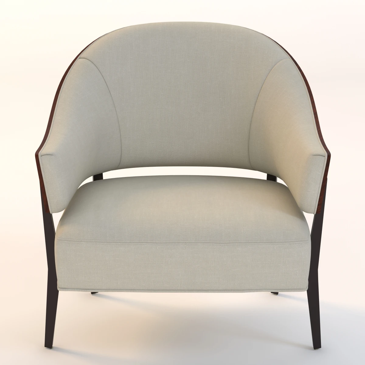 Kyoto Lounge Chair 3D Model_08