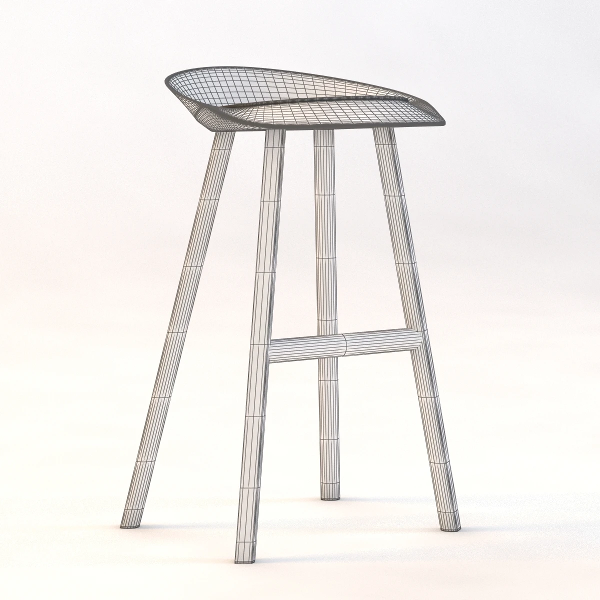 Jean Stool 3D Model_09