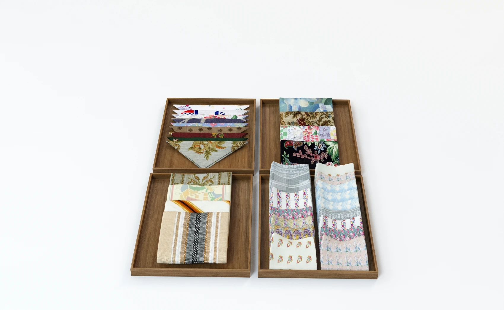 Laid Cloth Showcase 3D Model_04