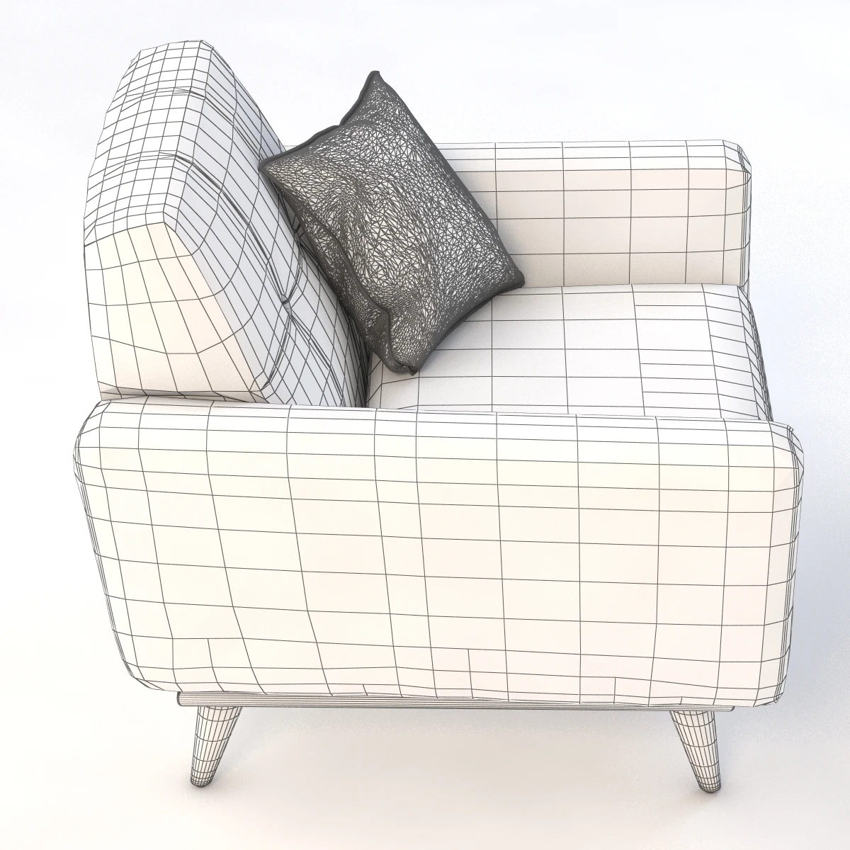 Joybird Hughes Chair 3D Model_010