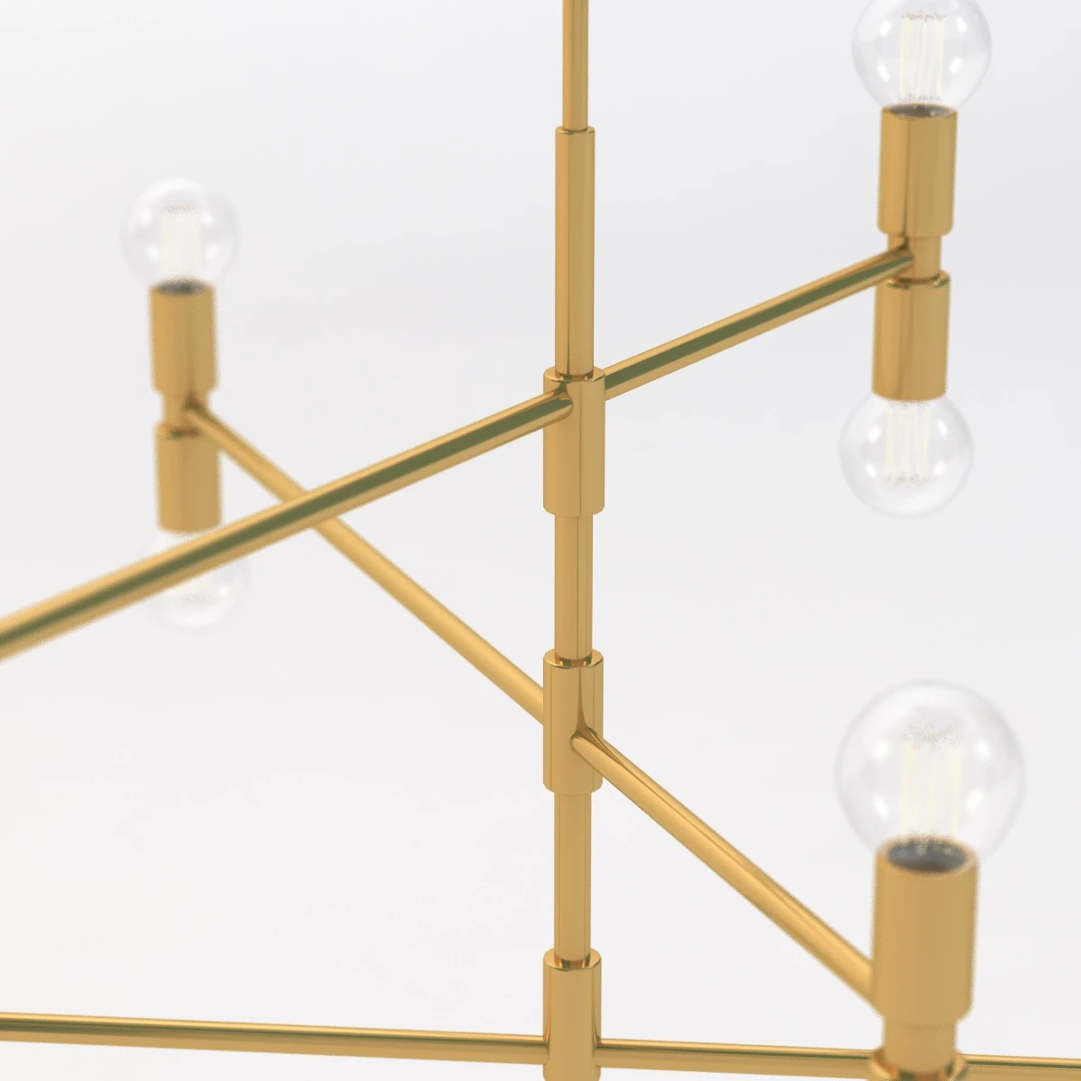 Dot Atomium Pendant by Lambert and Fils 3D Model_06