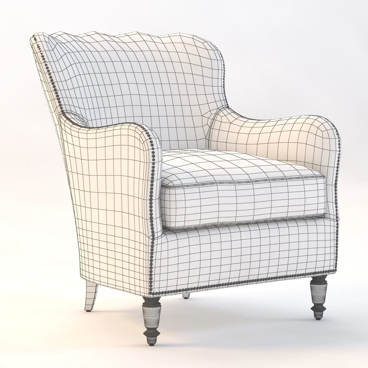 Langdon Chair 3D Model_010