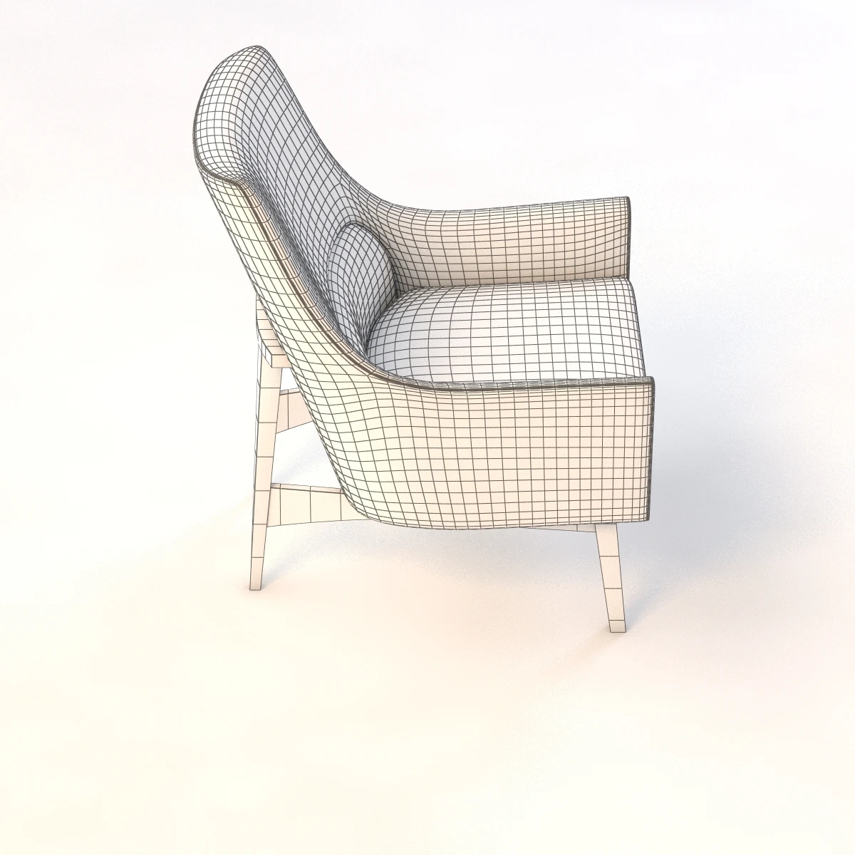 Joybird Knight Chair 3D Model_011