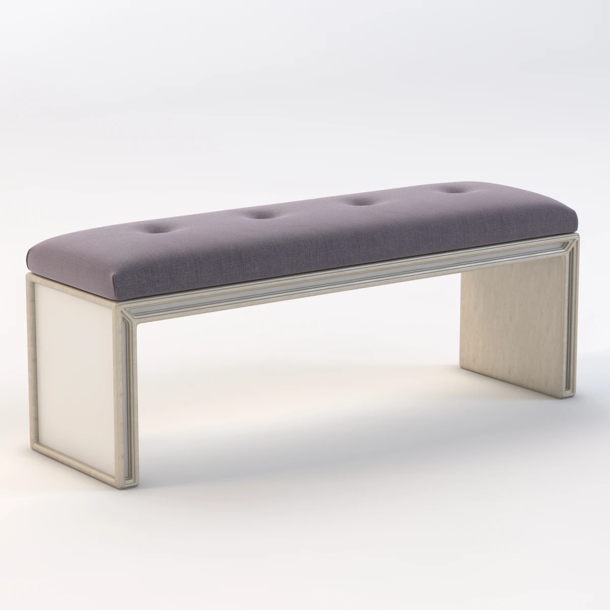 Julian Chichester Temple Long Bench 3D Model_01