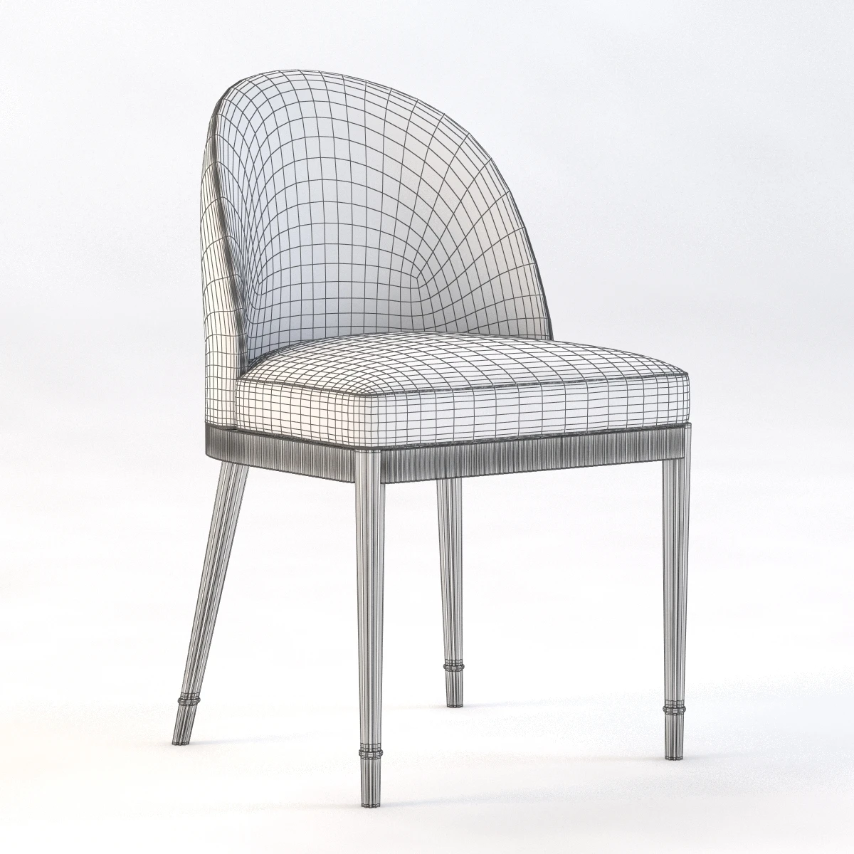 Laurent Dining Chair 3D Model_08