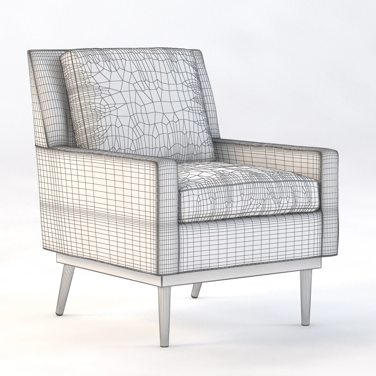 Lily Jack Club Chair 3D Model_09