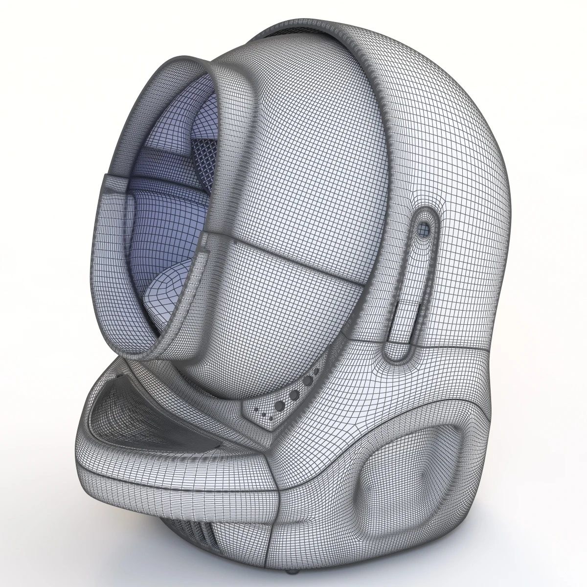 Litter-Robot 3 Connect 3D Model_015