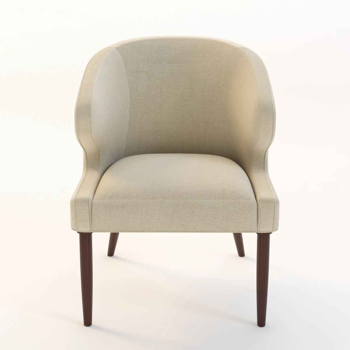 Lorae Arm Chair 3D Model_08