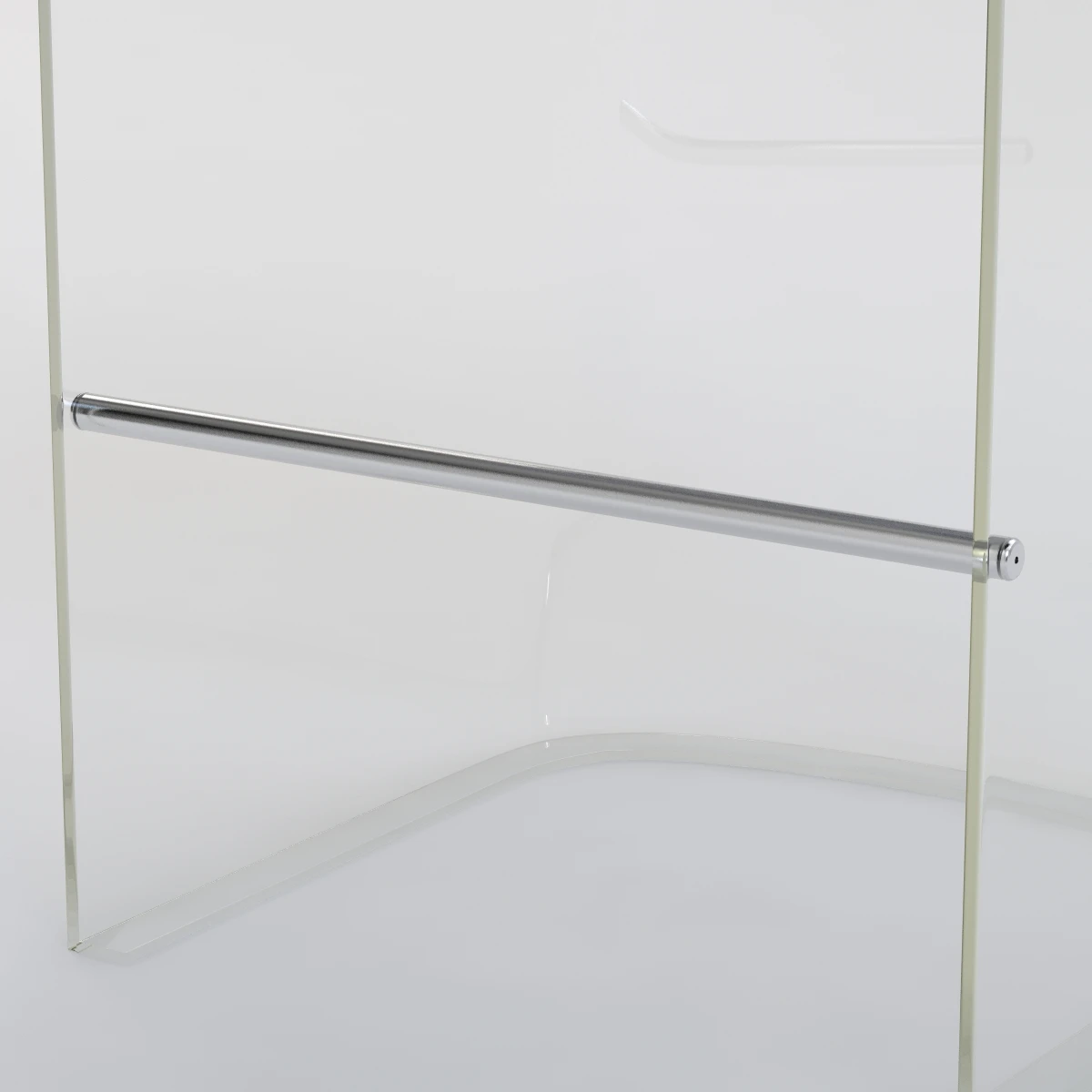 Lucite Barstool 3D Model_07