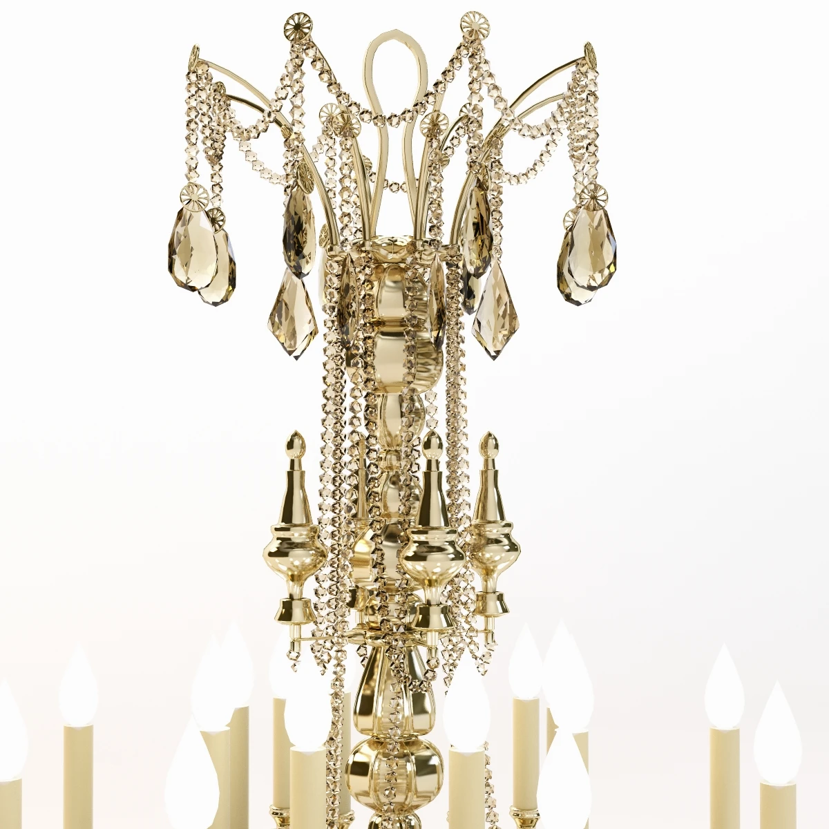 Classic Chandelier 5 3D Model_06